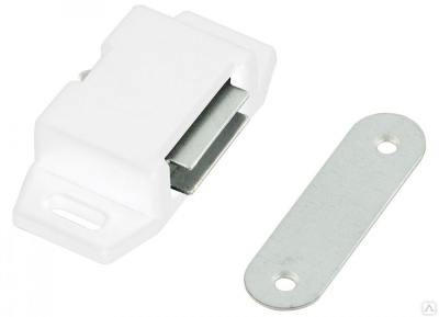 Защелка магнитная белая (арт.5217) (002-000650)